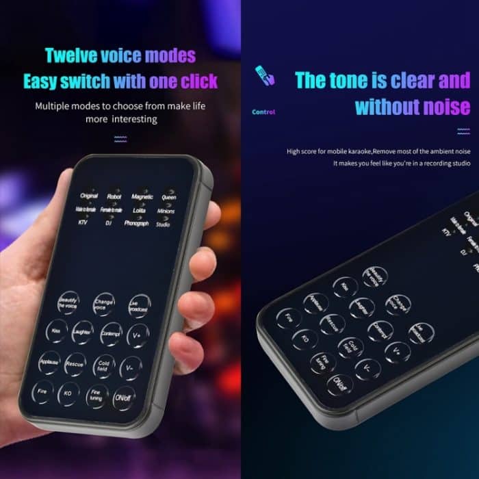 Universeller Mini-Soundkarten-Sprachwechsler für Mobiltelefone und Computer – Bild 3