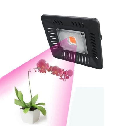 Ultradünnes LED-Pflanzenlicht, Vollspektrum-COB-Wachstumslicht, Gemüse-, Obst- und Blumengewächshaus-Fülllicht ohne Stecker, 50W, 100W, 150W