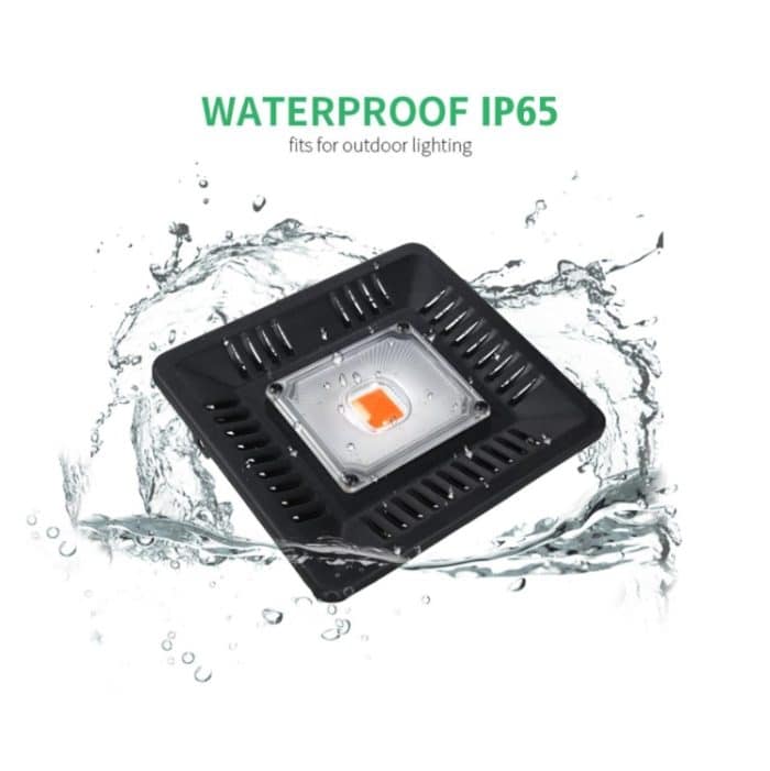 Ultradünnes LED-Pflanzenlicht, Vollspektrum-COB-Wachstumslicht, Gemüse-, Obst- und Blumengewächshaus-Fülllicht ohne Stecker, 50W, 100W, 150W – Bild 4