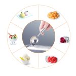 2 PCS 304 Edelstahl Eislöffel Dessertlöffel Eisportionierer – Bild 4