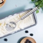 2 PCS 304 Edelstahl Eislöffel Dessertlöffel Eisportionierer – Bild 8