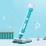 Zeichnen dreidimensionaler Graffiti-Niedrigtemperatur-3D-Druckstift für Kinder, A4 Pink, A4 Green, A2 Pure Deer, A2 Pink Pig, A2 Young Bear – Bild 7