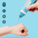 Zeichnen dreidimensionaler Graffiti-Niedrigtemperatur-3D-Druckstift für Kinder, A4 Pink, A4 Green, A2 Pure Deer, A2 Pink Pig, A2 Young Bear – Bild 3