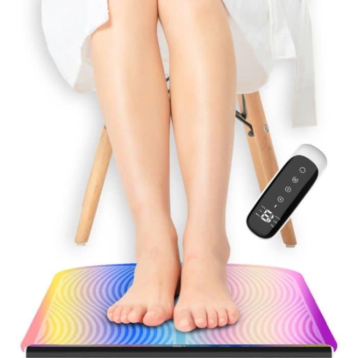 EMS Bunte Fußmassage Fußpolster Puls Fußmassagegerät Intelligente Akupunktur Fußmassage Pad mit Fernbedienung – Bild 1