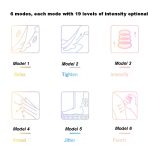 EMS Bunte Fußmassage Fußpolster Puls Fußmassagegerät Intelligente Akupunktur Fußmassage Pad mit Fernbedienung – Bild 4