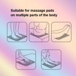 EMS Bunte Fußmassage Fußpolster Puls Fußmassagegerät Intelligente Akupunktur Fußmassage Pad mit Fernbedienung – Bild 7