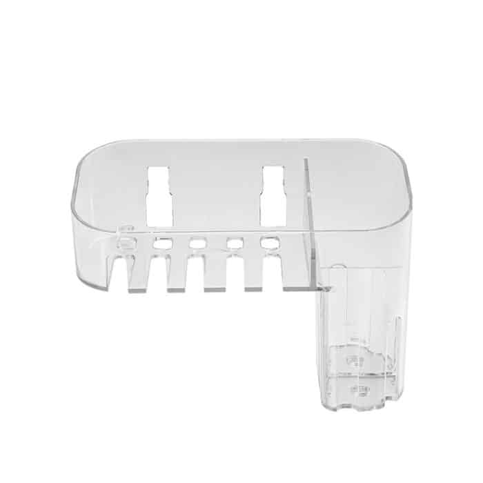 TBD0560900901.jpg Magic Sticker Kunststoff-Aufbewahrungsbox für Toilettenartikel, Make-up, transparent, für Zuhause, kreative Organisationsbox, Spezifikation:, Shallow Style, Deep Style – Bild 1