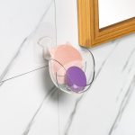 2 PCS Beauty Egg Aufbewahrungsregal Puff Aufbewahrungstasche Kürbis Baumwolle Trockengestell – Bild 6