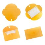 50 Stück Love Buckle Pearl Papier-Heißpräge-Umschlag-Einladungsbrief – Bild 4