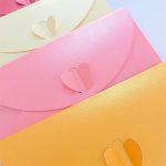 50 Stück Love Buckle Pearl Papier-Heißpräge-Umschlag-Einladungsbrief – Bild 6