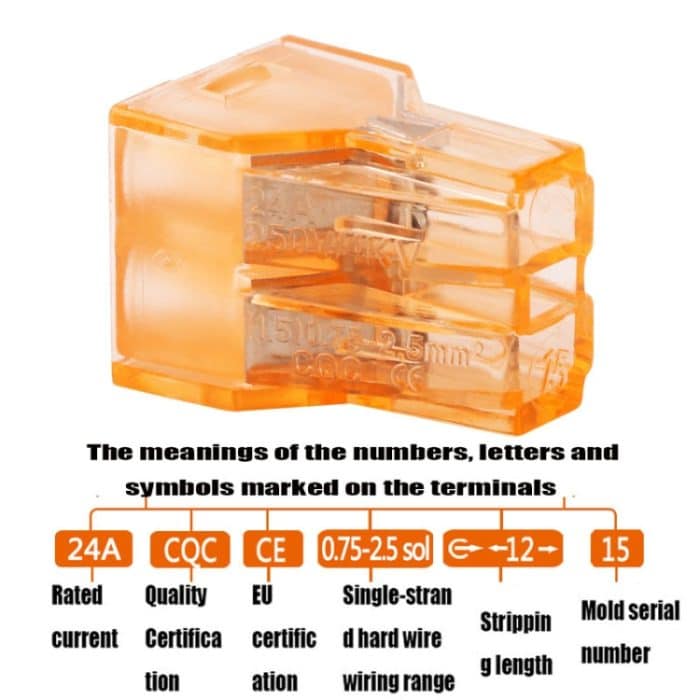 10 PCS VSE-104 Schneller universeller Kupferdrahtanschluss – Bild 4