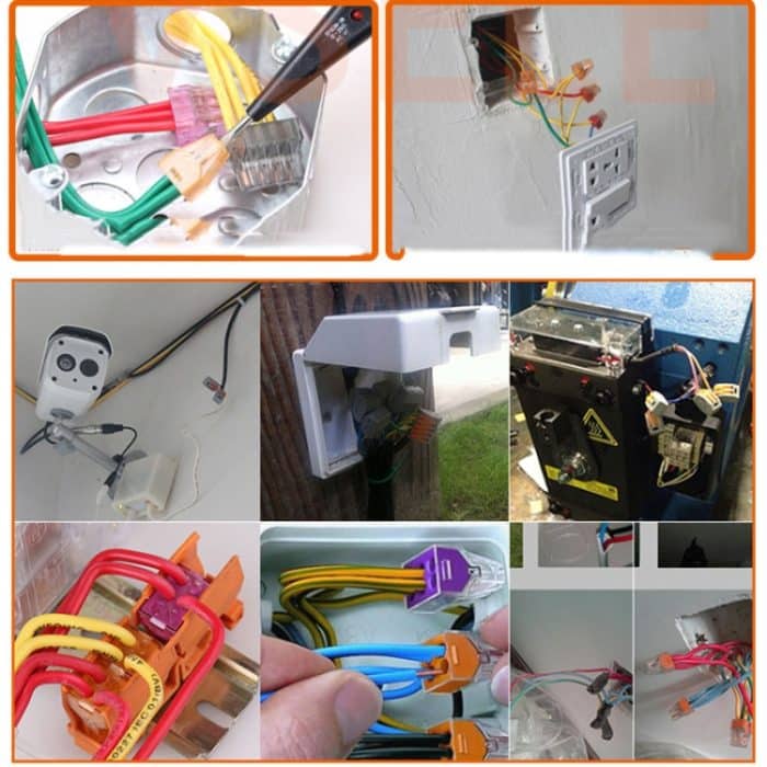 10 PCS VSE-102A Kabelanschlussklemme 1-2.5 Quadratischer Festdrahtanschluss – Bild 7