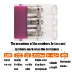 10 PCS VSELE 106A Kabel-Schnellanschlussblock Parallele Steckklemme – Bild 6