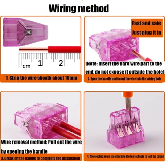 10 PCS VSELE VSE-106C Kabelanschluss-Anschlussklemme – Bild 7