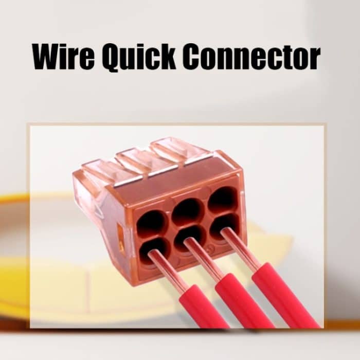 10 PCS VSELE VSE-606A Vierloch-Multifunktionsklemmenblock-Schnellkupplung – Bild 2