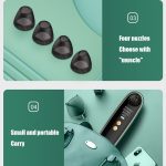 2046 Visualisiertes Heißkompressen-Mitesser-Sauggerät, Porenreiniger und Blasenexportinstrument, White, Green – Bild 5