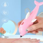 3D-Druckstift, dreidimensionale Malerei, Graffiti-Pinsel, Dolphin Pink – Bild 9