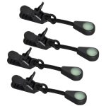 100 Stück Bergsteigen Camping Rucksack Reißverschluss Pull Outdoor Anti-Verlust Auffälliges leuchtendes Zubehör Selbstleuchtende Kordel – Bild 2