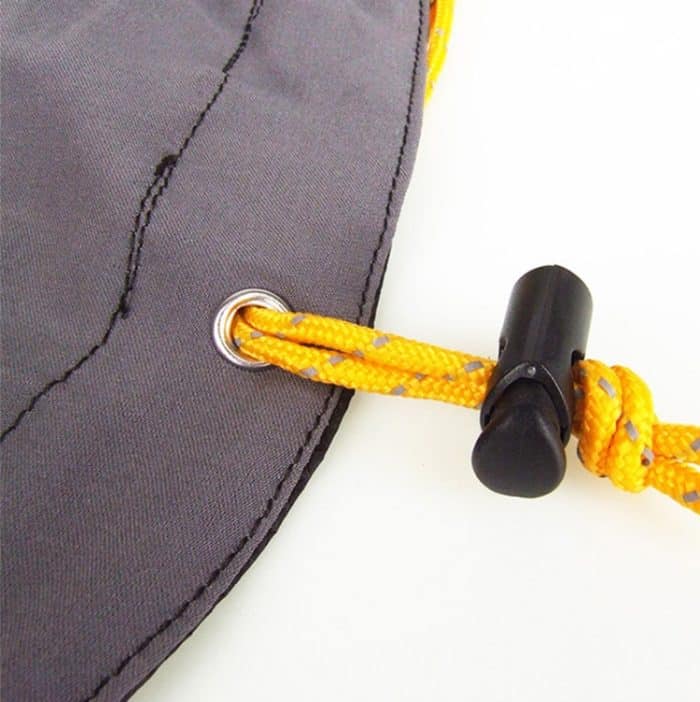 Staub- und schmutzabweisende Fußabdeckung für den Außenbereich, leichte, silikonbeschichtete, wasserdichte Schneeabdeckung aus Nylon, Snow Cover(Lemon Green), Snow Cover(Classic Black), Snow Cover(Orange), Snow Cover(Sky Blue) – Bild 5