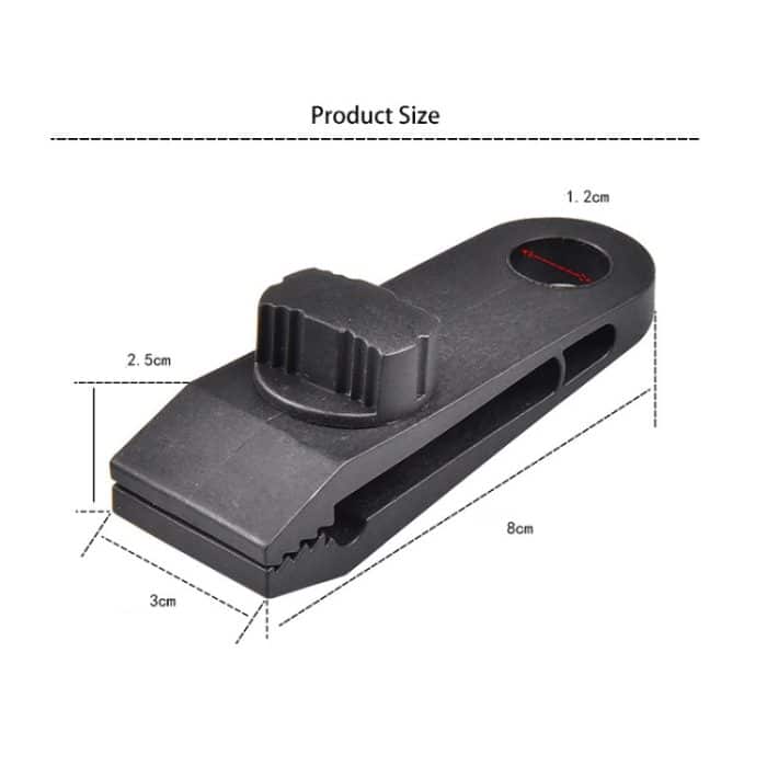 10 PCS Outdoor Zelt Feste Kunststoffklammer Große Mehrpersonen-Überdachung Verstärkte winddichte Klammer – Bild 5