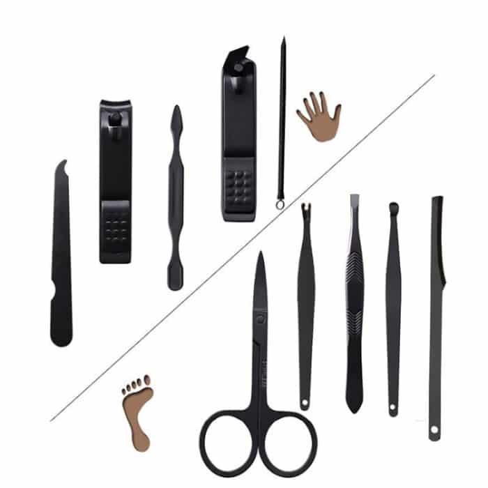 2 Sets Nagelknipser Schönheits-Nagel-Maniküre-Werkzeug – Bild 4