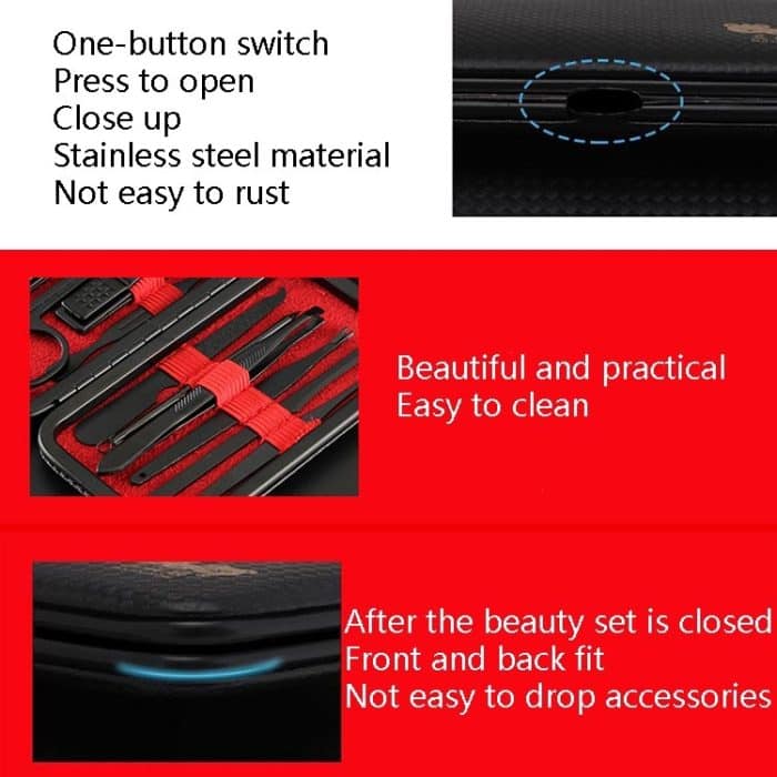 2 Sets Nagelknipser Schönheits-Nagel-Maniküre-Werkzeug – Bild 5