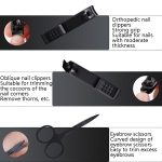 2 Sets Nagelknipser Schönheits-Nagel-Maniküre-Werkzeug – Bild 6
