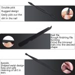 2 Sets Nagelknipser Schönheits-Nagel-Maniküre-Werkzeug – Bild 7