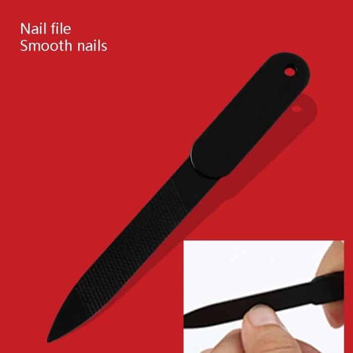 9 in 1 Pediküre Messer Maniküre Clippers Nagel Clippers Werkzeug – Bild 5