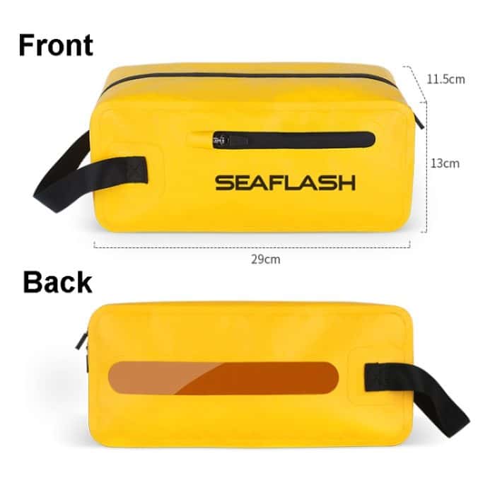 SEAFLASH 4L wasserdichte Tasche Badetasche mit trockener und nasser Trennung Strandkupplung wasserdichte Aufbewahrungstasche – Bild 7