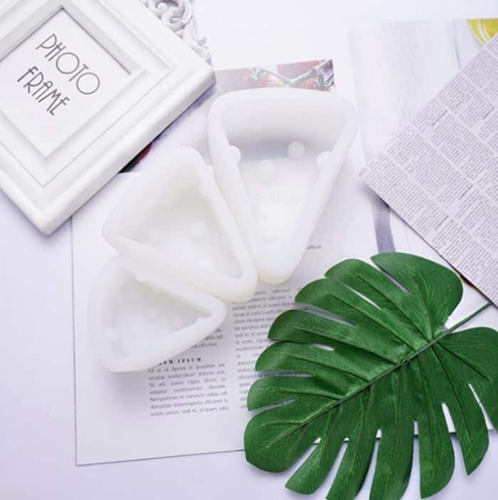 3 in 1 Käse Mousse Kuchen Silikonform Pudding Käse Reinigungsseifenform Set – Bild 2