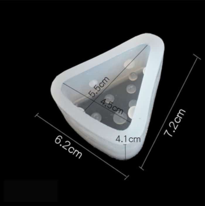 3 in 1 Käse Mousse Kuchen Silikonform Pudding Käse Reinigungsseifenform Set – Bild 4