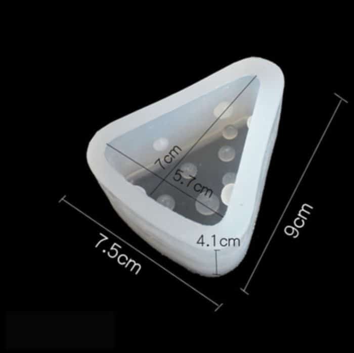 3 in 1 Käse Mousse Kuchen Silikonform Pudding Käse Reinigungsseifenform Set – Bild 5