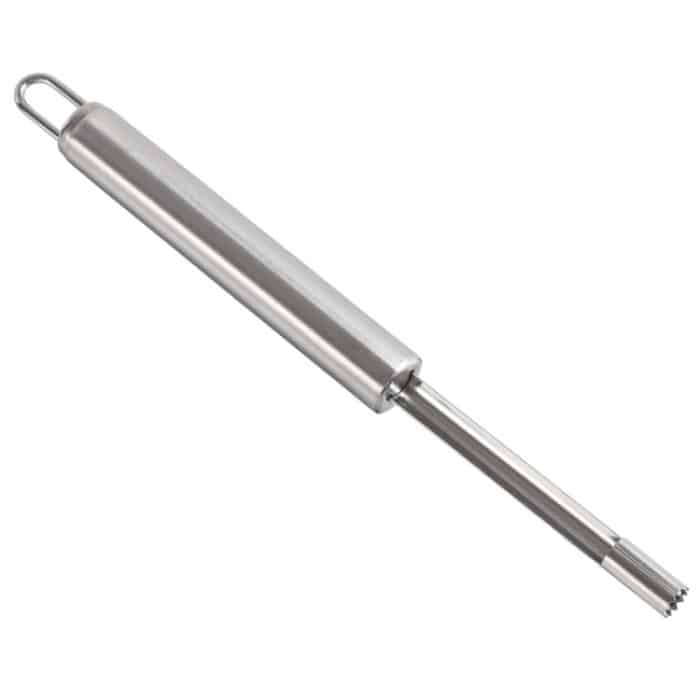 3 Stück Küchen-Edelstahl-Ausstecher aus verdicktem Weißdorn und roten Datteln, 0.8cm, 1cm, 1.4cm, 2cm – Bild 1