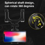 2 PCS Auto Rückspiegel Handyhalterung Fahrtenschreiber Befestigungsclip – Bild 4