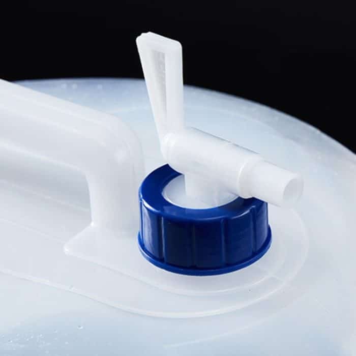 2 Stück PE-Faltwasserbeutel, Schrumpfeimer, tragbare Wasserflasche für den Außenbereich, 3L, 5L, 8L, 10L – Bild 3