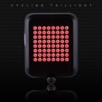Intelligente Lenkbremsrückleuchte USB Wiederaufladbare Fahrradleuchte Radsport Warnleuchte – Bild 2