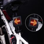 Intelligente Lenkbremsrückleuchte USB Wiederaufladbare Fahrradleuchte Radsport Warnleuchte – Bild 8