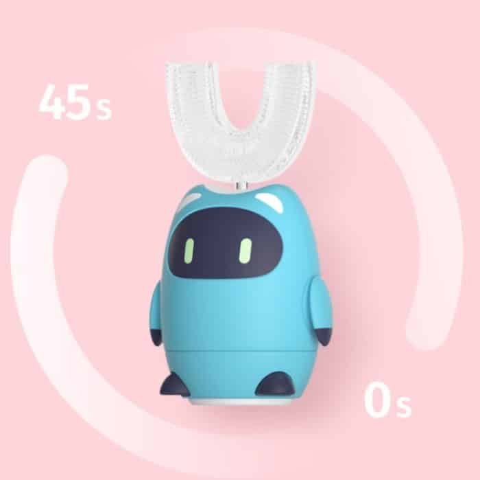 Lanbeibei Kinder U-förmige automatische elektrische Zahnbürste, 2-6 Years Old Plus Version (Blue), 6-12 Years Old Plus Version (Blue), 2-6 Years Old Home Version (Blue), 6-12 Years Old Home Version (Blue), 2-6 Years Old Plus Version (Pink)... – Bild 3