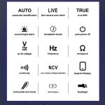 BSIDE X1 Smart Digital Multimeter Test Elektrischer Stiftspannungsdetektor – Bild 3