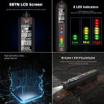 BSIDE X1 Smart Digital Multimeter Test Elektrischer Stiftspannungsdetektor – Bild 4