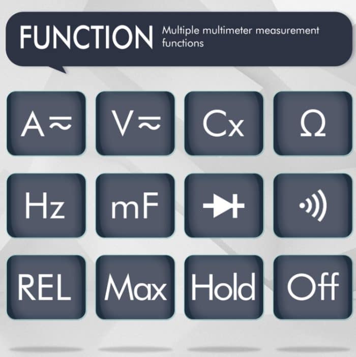 ET828 2-in-1-2-in-1-Oszilloskop-Multimeter 2,4-Zoll-Farbbildschirm-Messgerät Digitalwiderstands-Frequenztester 1 MHz 2,5 Msps-Messgerät – Bild 7