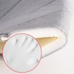 Rutschfester, wasserabsorbierender Teppich, Badezimmermatte, zotteliger Memory-Schaum, Küchentür-Bodenmatte, 40X60CM, 50X80CM, 50X90CM – Bild 5