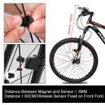 WEST BIKING Mountainbike Drahtloses Code-Messgerät Multifunktionaler wasserdichter Tachometer mit großem Bildschirm – Bild 11