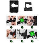 WEST BIKING Mountainbike Drahtloses Code-Messgerät Multifunktionaler wasserdichter Tachometer mit großem Bildschirm – Bild 10