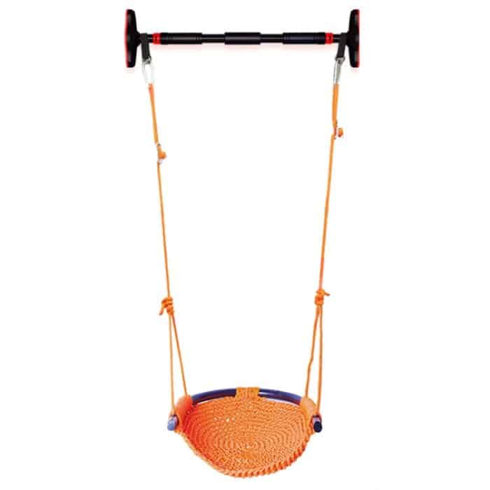 Kinder Schaukel Familienspielzeug Innen- und Außengarten Handgewebter Schaukelstuhl Hängesessel – Bild 2