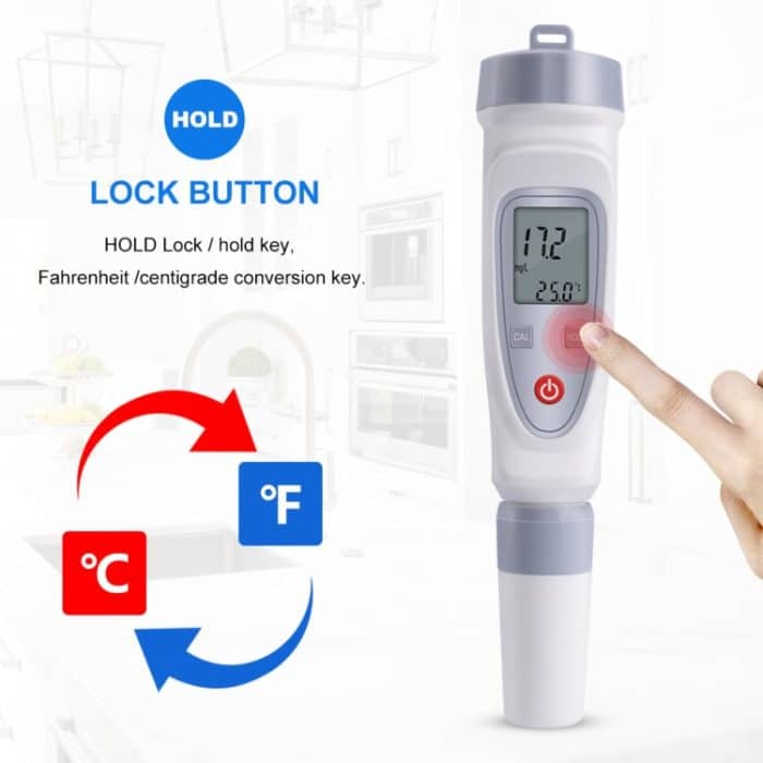 JPB-70A-tragbarer gelöster Sauerstoffanalysator-Wasserqualität Aquakulture aufgelöstem Sauerstoffzähler-Detektor – Bild 5