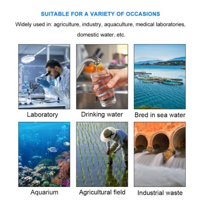 JPB-70A-tragbarer gelöster Sauerstoffanalysator-Wasserqualität Aquakulture aufgelöstem Sauerstoffzähler-Detektor – Bild 7