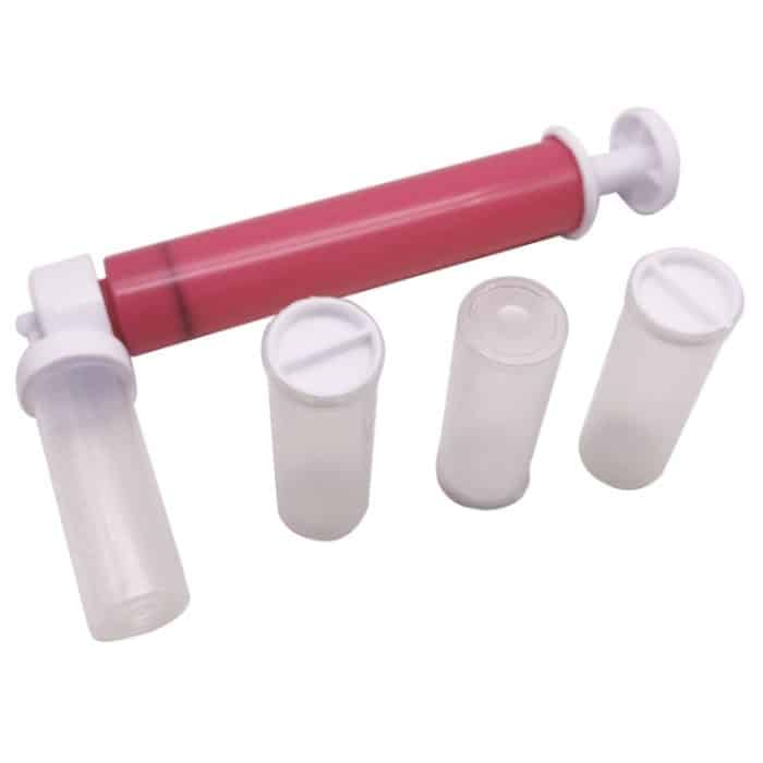2 stücke Kuchen Färbung Manuelle Duster Kuchen Spray Tube Backen Dekoration Werkzeug – Bild 3