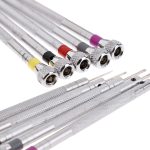 2 Sets Uhrenreparaturwerkzeuge, Brillen, Computer-Schraubendreher, Stil:, 5 in 1 White Bits, 5 in 1 Black Bits – Bild 3
